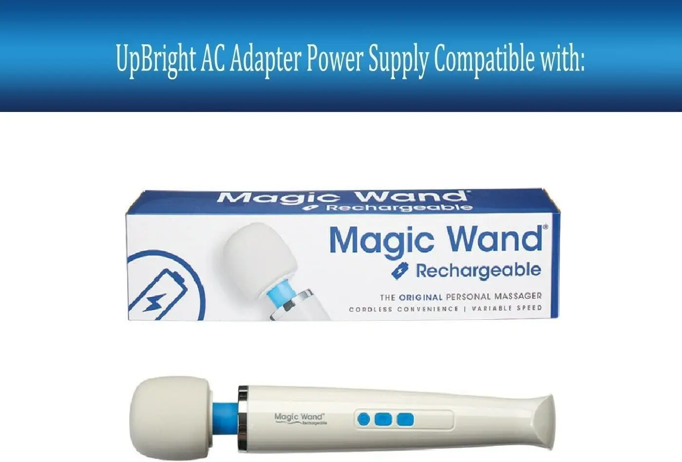 10V AC Adapter for Vibratex Hitachi Magic Wand HV-270 Plus HV-265