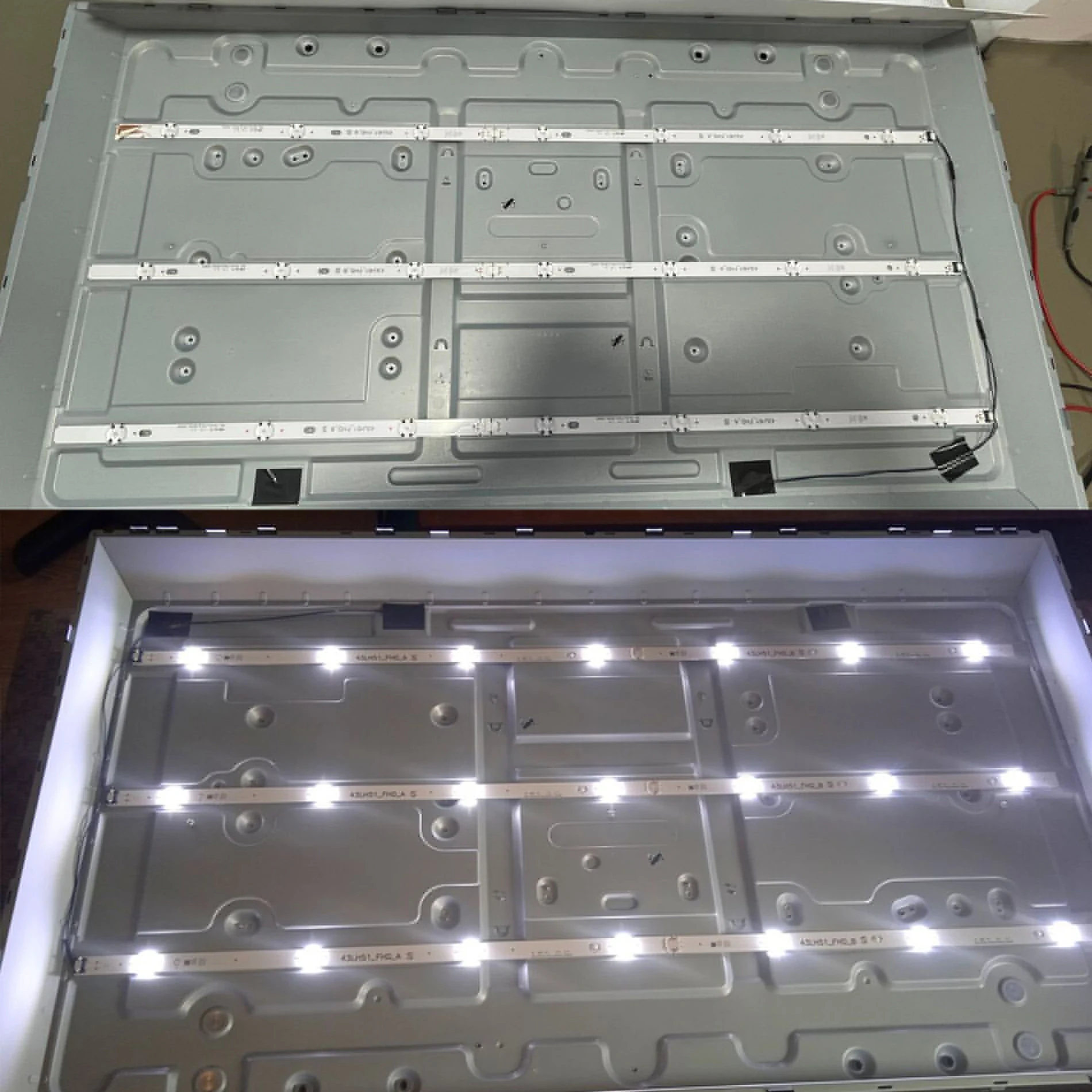 Фонарь для подсветки 43UJ6300-CA 43UJ6300-SA 43UK6200PUA 43UM7000 3PCM00789A 3PCM00785A 3PCM00785A светодиодный 303LG430003