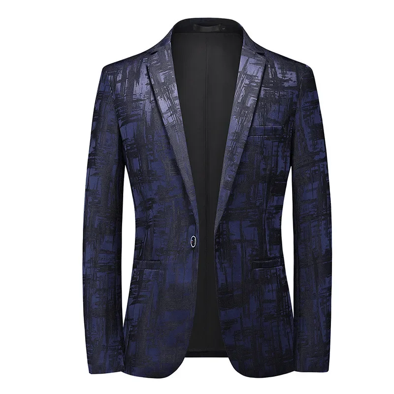 

XX608Foreign trade new men's business casual suit jacket cross-border men's slim suit