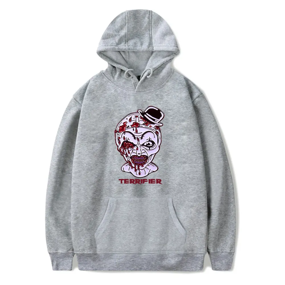 Terrifier arte o palhaço moletons unissex moda casual hiphop pullovers streetwear roupas masculinas moda outwear