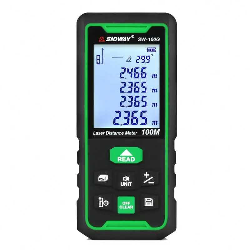 

Laser Rangefinder Green Laser Distance Rangefinder Digital Range finder Laser Tape Distance Ruler Sensor Distance Meter