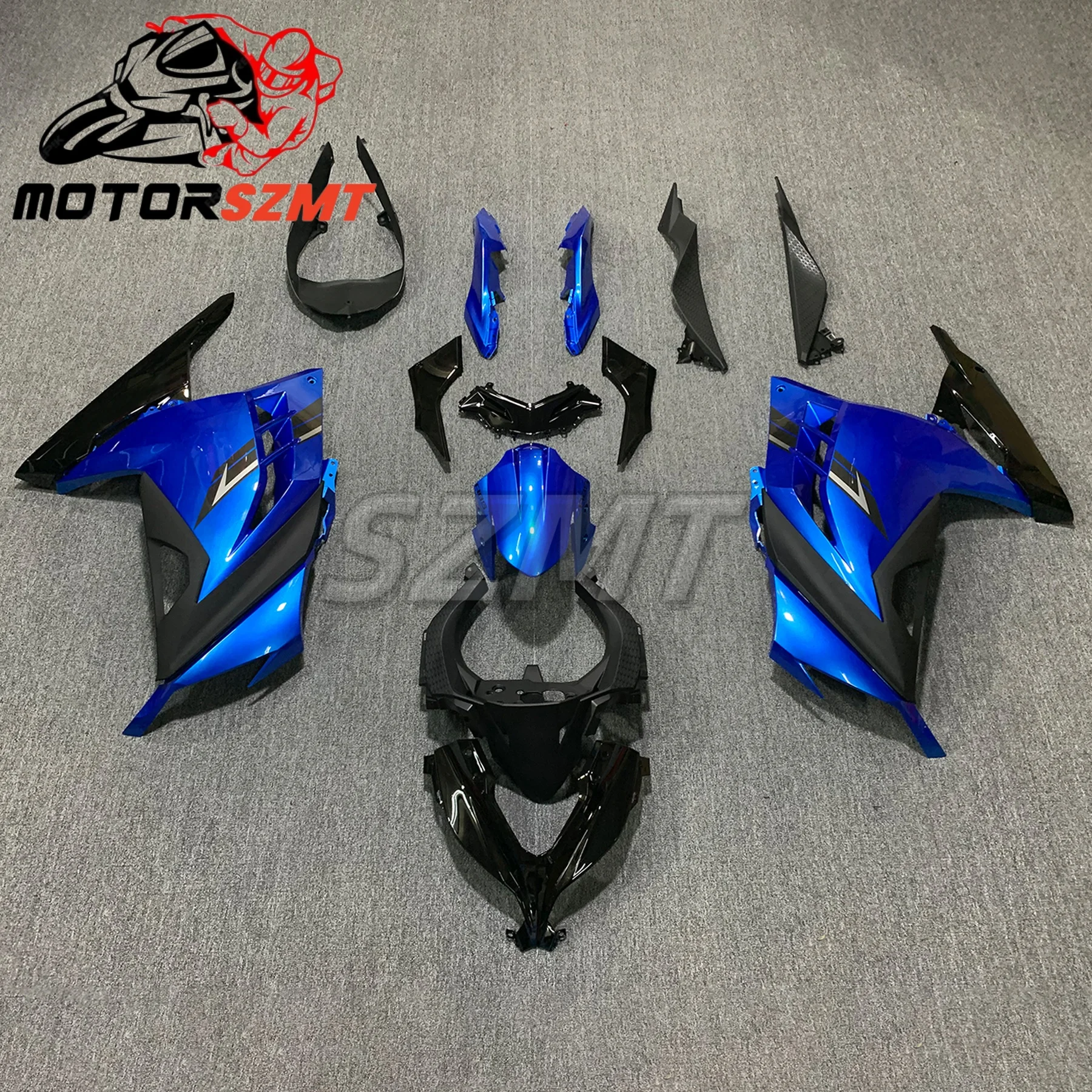

Reliable Bodywork fairing kit For Kawasaki Ninja300 2013-2017 Motorcycle Fairing kit Bodywork fairing Full fairing kit ABS Plast