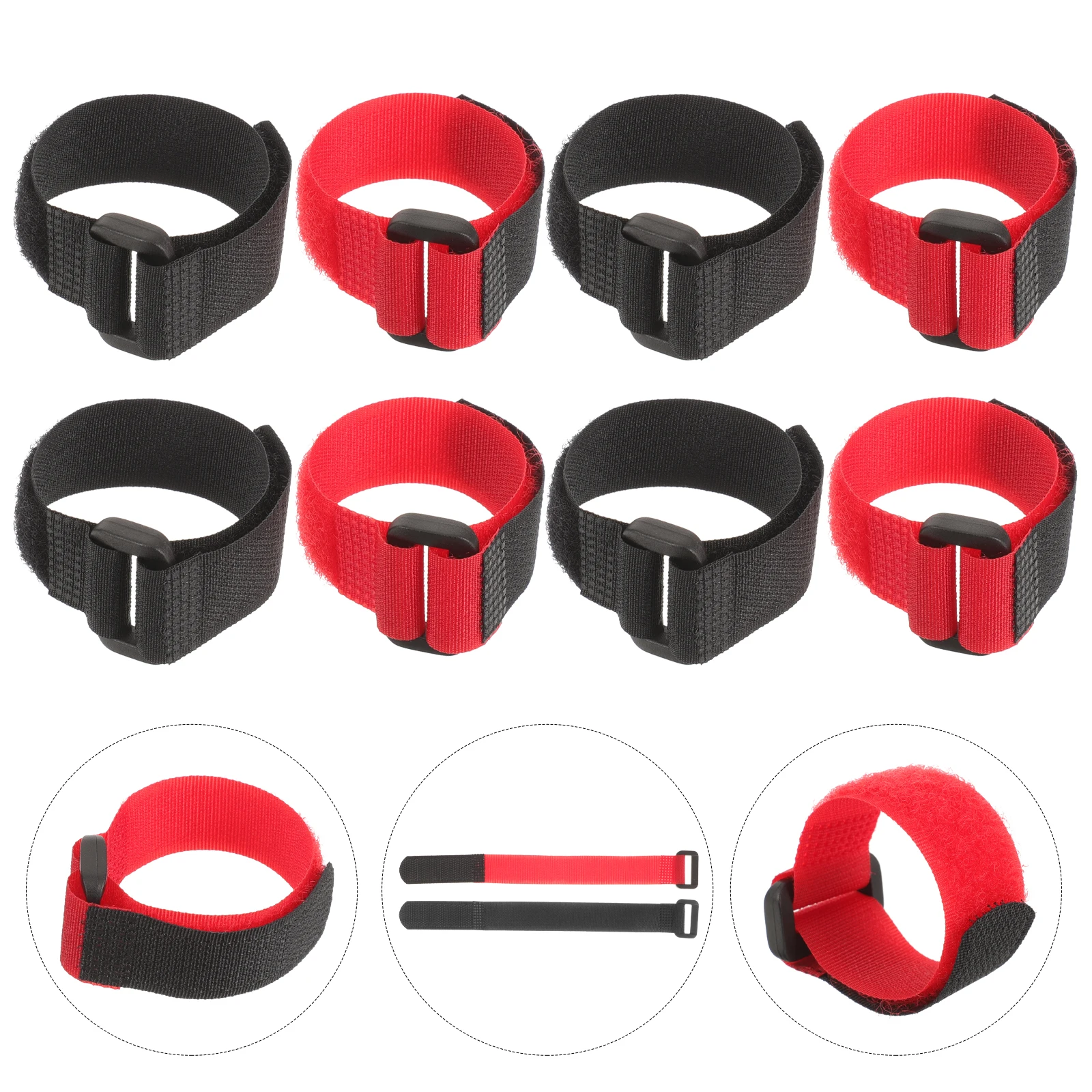 

8pcs Anti-crowing Collars Noise-free Neckbands for Rooster Adjustable Poultry Bands Stop-screaming Chicken Crow-proof Nylon