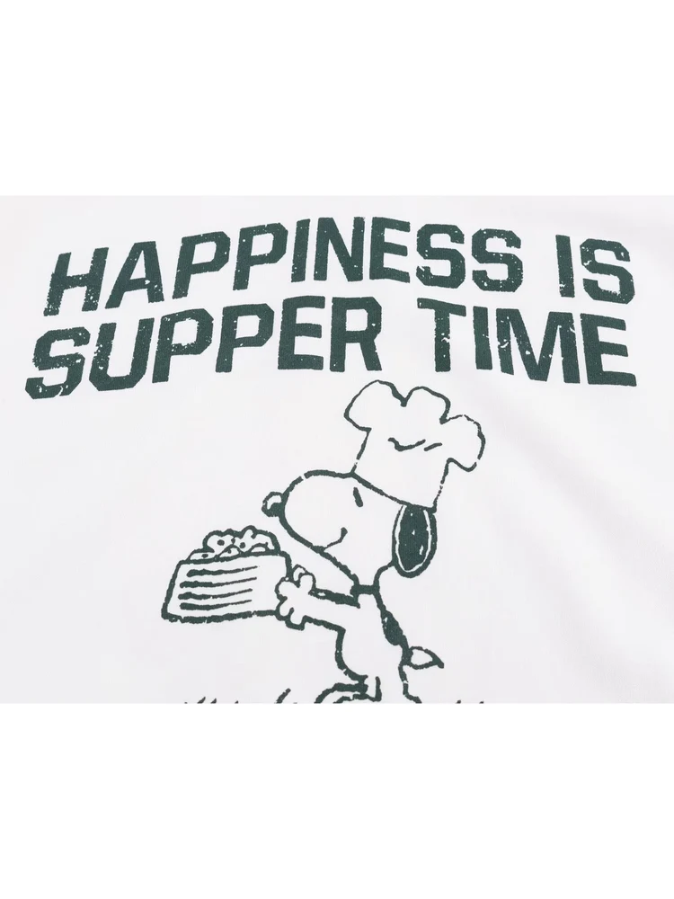 Waed Cotton Blend Long Sve Round Ne Sweatshirt Bedruckt Damen Frühling 2026 Pendeln Sle Bequeme Passform Cartoon