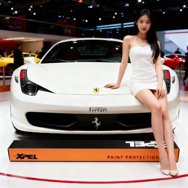 

9,5 MIL XPEL Ultimate Plus TPU PPF Автоматическая защитная пленка для краски Высокая глянцевая прозрачность Самовосстанавливающаяся устойчивая к высоким температурам