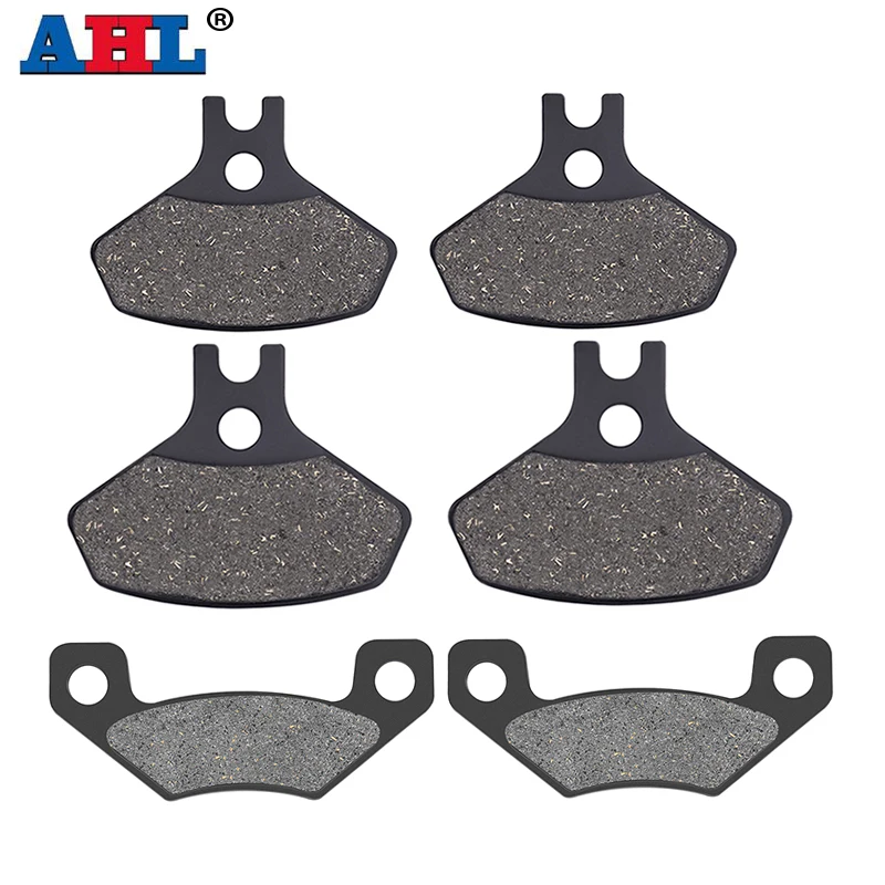 AHL 1/2 Pair Motorcycle Front and Rear Brake Pads For CAN AM DS450 DS450X Xxc Xxm 2x4 EFI DS 450 DS 450X