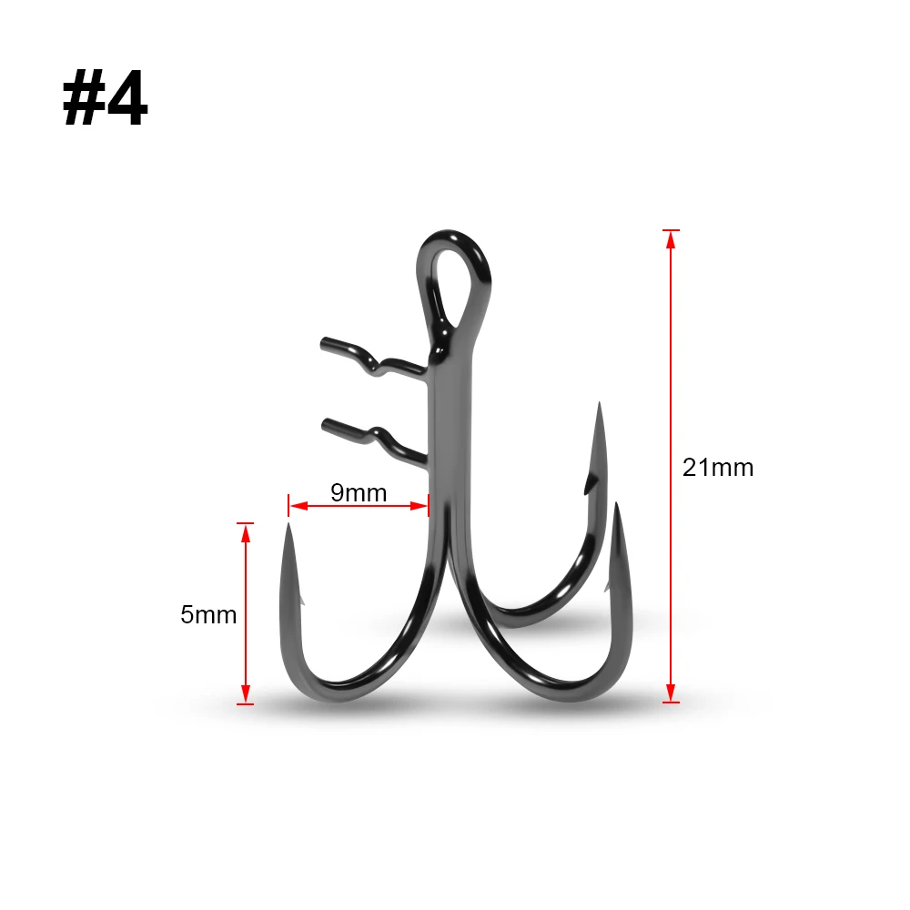 Palissander Assist Dreg Met Aas Houder Spikes Voor Zachte Vissen Lokken Swimbait T-Trebles Klauw Stinger Rig Haken accessoires
