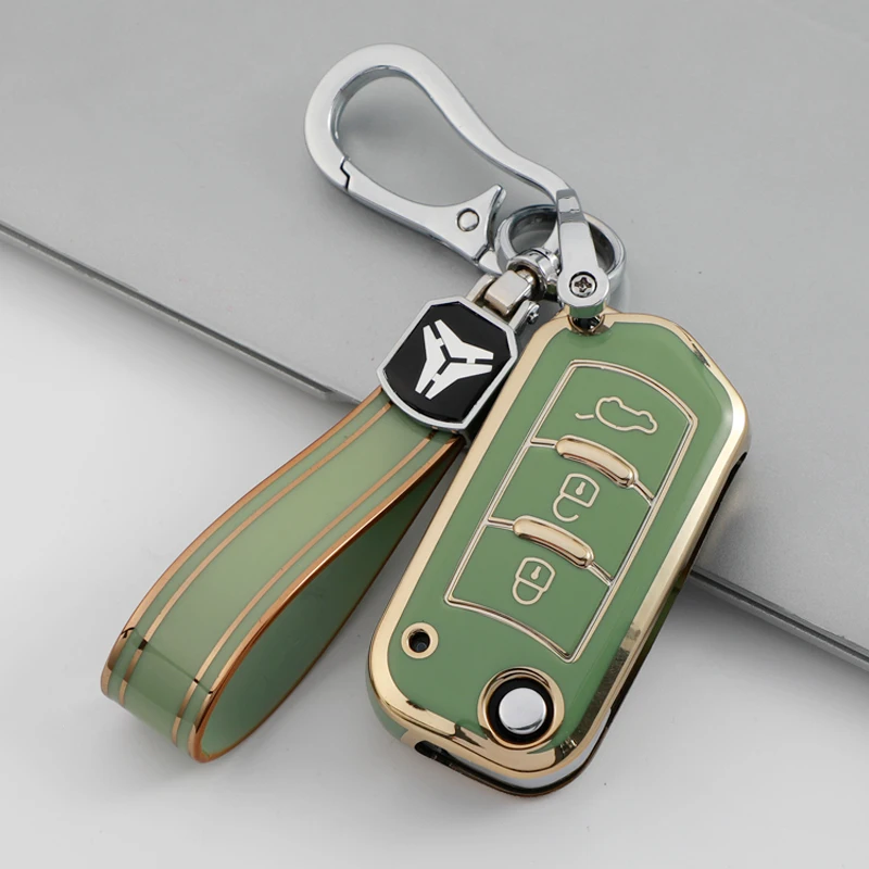 For Gac Trumpchi GS3 GS4 GS5 GS7 GS8 M6 M8 GA3 GA4 GA5 GA6 GA8 2018 2019 2020 Soft TPU Car Key Cover Case Keychain Accessories