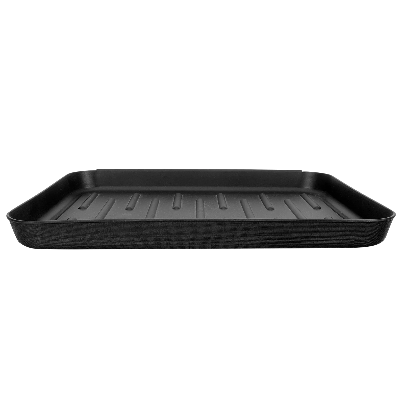 

Plastic Waterproof Shoe Tray Hallway Shoes Simple Trays Versatile Storage Multipurpose Suitcase Sundries Mat Black Boots Plate