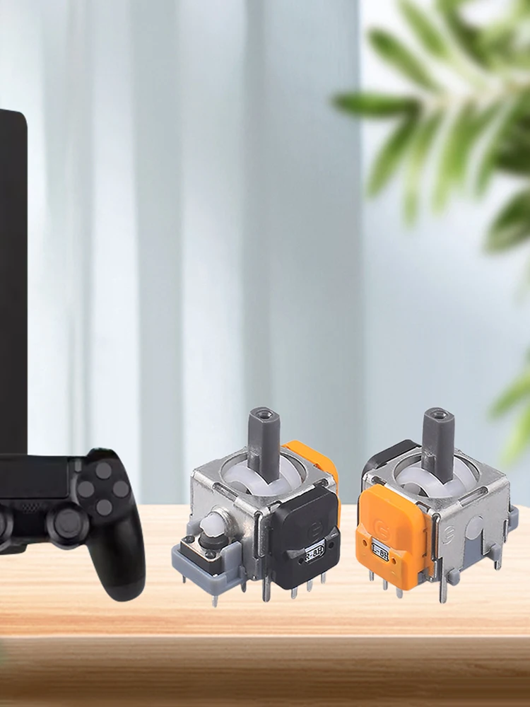 2 Buah Joystick Elektromagnetik Hall Gaming Handle Hall Rocker Thumb Stick Joystick Rocker Module untuk Switch Pro/PS4/PS5/Xbox