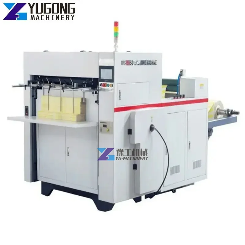 Good Price Craft Paper Cup Reel To Sheet Flatbed Creasing Die Cutting Machine Customed Automatic Roll Paper Cutting Machines