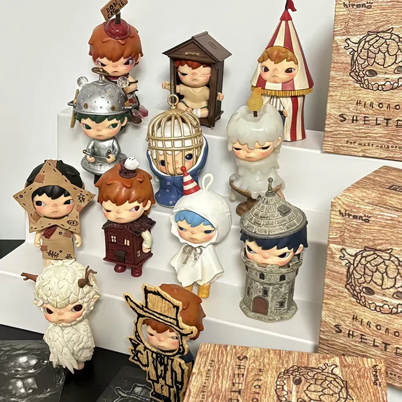 

POPMART Hirono Shelter Series Mystery Box Genuine Blind Box Guess Toys Bag Anime Figure Desktop Ornaments Model Gift Girl