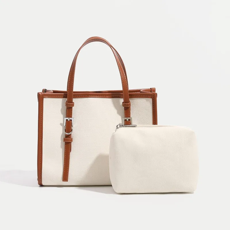 

Refined Designer Tote Handbag For Women - Luxury Solid Color Leather Shopper Inspired By Parisian Runway Trends