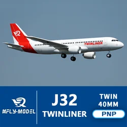 XFly twin 40mm EDF J32 Twinliner 4S Electric Ducted Model Aircraft Plane