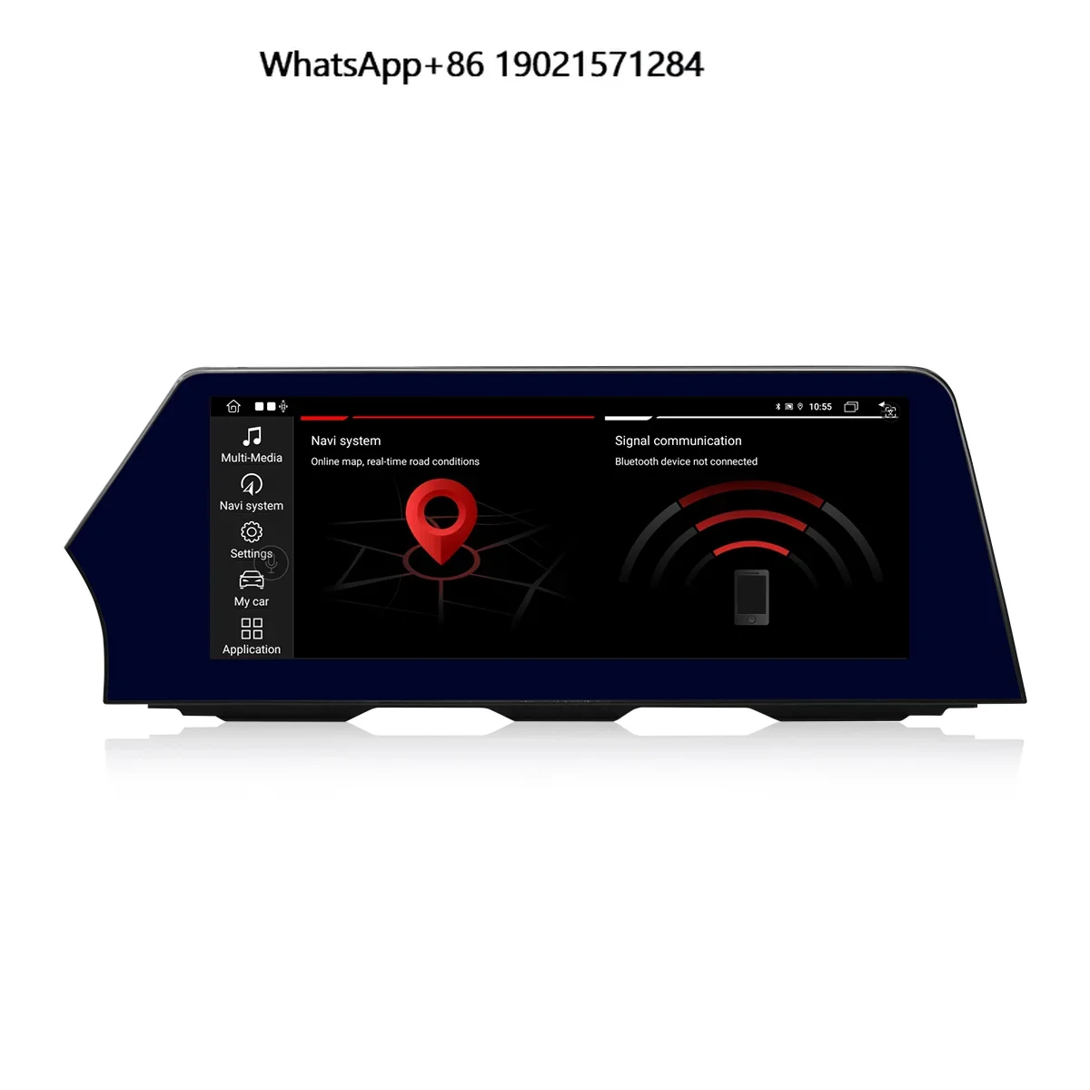 

New Design Qualcomm 12.3 Inch Blue Light Anti-glare Diamond Screen Car Dvd Player for 7 Series 2013-2017 Car Audio Video Gps