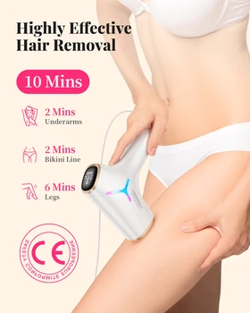 990k Flashes IPL Laser Hair Removal - Professional Permanent Solution for Body, Bikini & Face 7