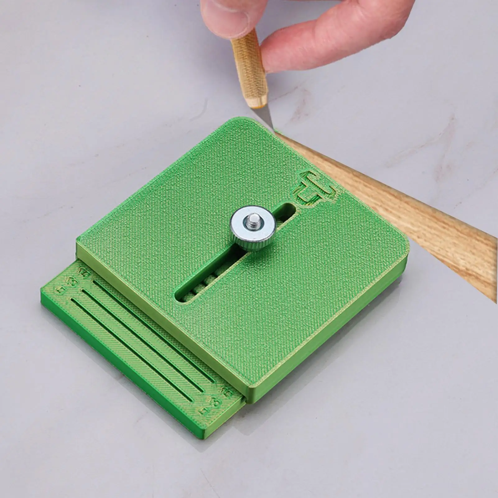 Edge Trimming Guide Anti-Slip Precision Portable Adjustable DIY Edge Wrap Cutting Template Tool for Door Table Car Window