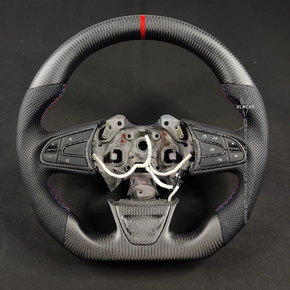 VLMCAR Private Custom Carbon Fiber Steering Wheel For Renault Megane Clio Support Customize All Make Model Year Cars Accessories