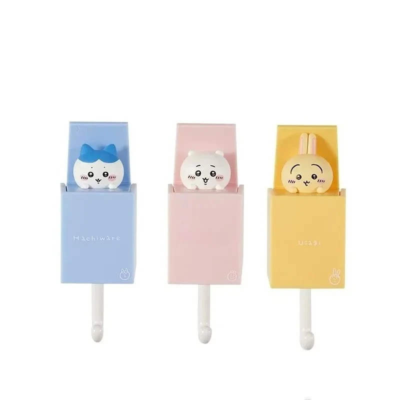 Series Summer Season Retractable Hook Minisos Cute Cartoon Hachiwera Usagi Chii Prompt Goods Nagano Home Essentials view 5