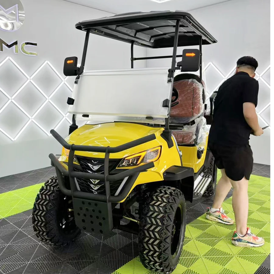 MMC جديد 2 4 6 8 مقعد حافلة لمشاهدة معالم المدينة نادي الصيد عربة 4000 واط/7000 واط عربة جولف 48 فولت/60/72 فولت عربة جولف كهربائية