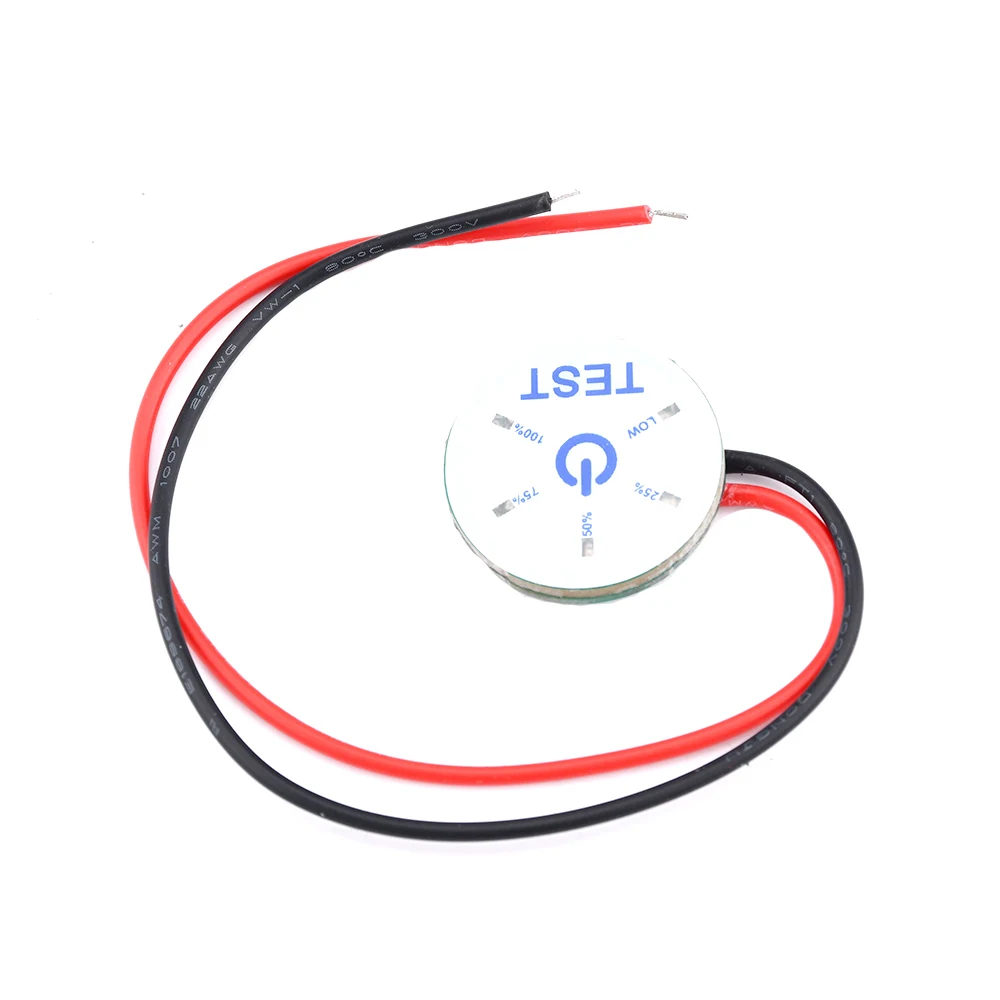1/2/3/4/5/6S 18650 Wskaźnik poziomu baterii litowej 12 V Kwas ołowiowy Wyświetlacz pojemności baterii z 5 diodami wskaźnikowymi