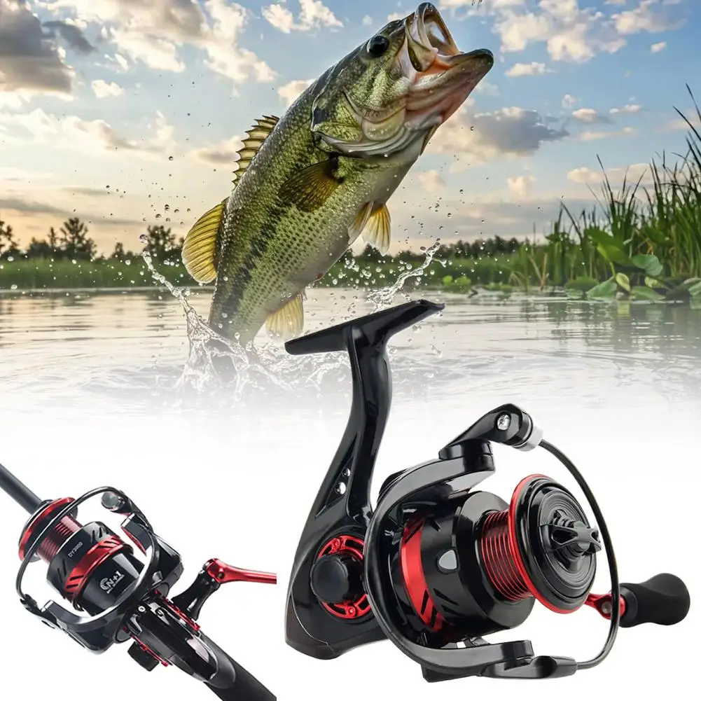 15Kg Max Drag Power Full Metal Spool Grip Saltwater Freshwater Spinning Reel Suitable For Any Fish Species