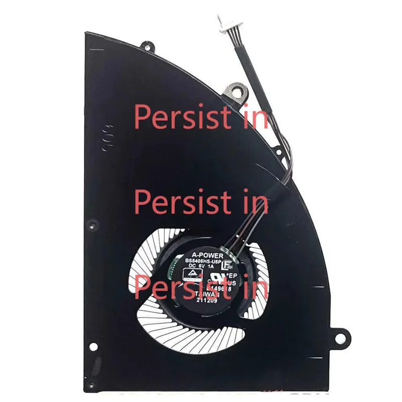 New CPU GPU Fan For MSI Delta 15 A5Ex A5EFK MS-15CK BS5405HS-U5N BS5405HS-U5P