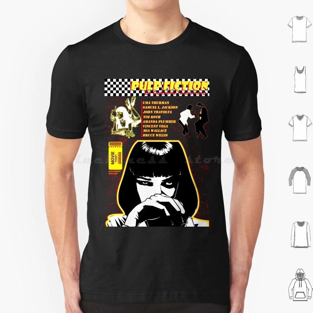 The Beauty Of Pulp Fiction T Shirt Cotton Men Women DIY Print Pulp Fiction Quentin Tarantino Tarantino Movie Movies Kill Bill