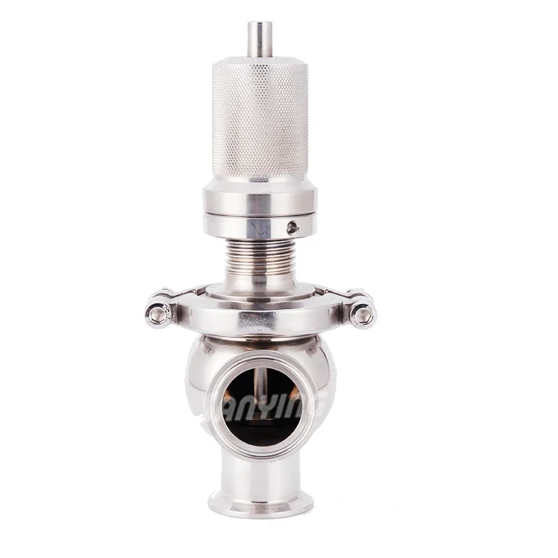 

1 inch 2 inch 2'' pressure regulating air release safety valve sanitary for flow control