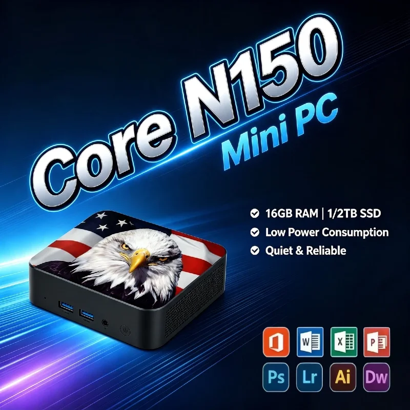2026-インテル-core-n150-ミニpc-16gb-ddr4-1tb-2tb-ssd-4k-wifi6-bt52-コンパクトデスクトップコンピューター-オフィス向け-pro-max