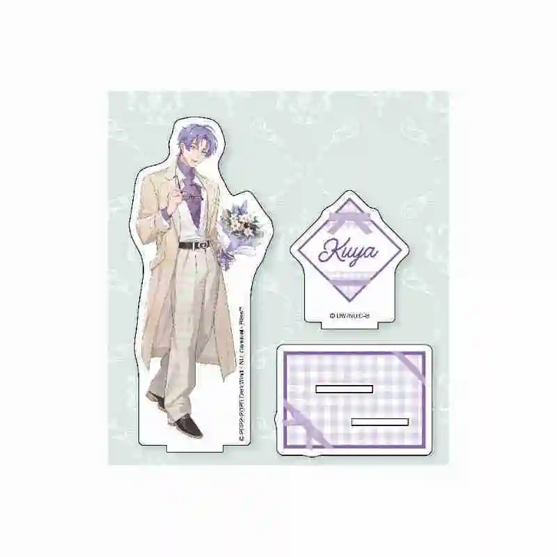 2025 مجموعة أنيمي علامة واقفة نو: كرنفال ياكومو إيدن كويا كيل لطيف الكرتون تأثيري الاكريليك حامل سطح المكتب شخصية كرتونية