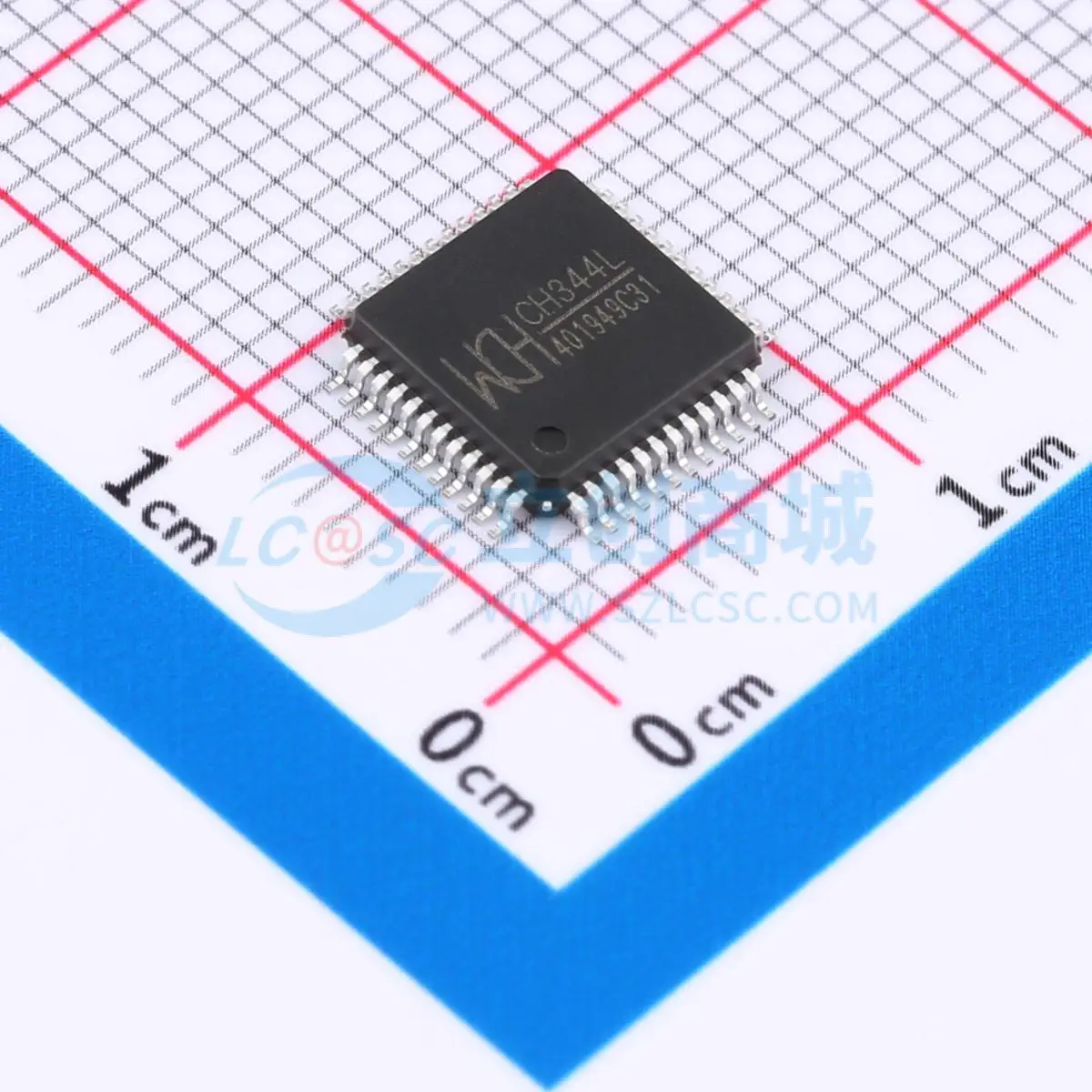 4pcs CH344L LQFP-48(7x7) USB UART USB 2.0 4 Communication Interface IC
