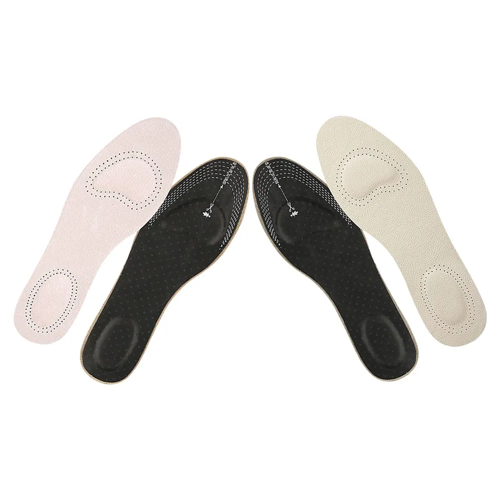 

2 Pair Insoles Cushion Inserts for Women Men Shoes Boots Thicken Athletic Shockproof Absorb Cycling Soft Breathable Anti