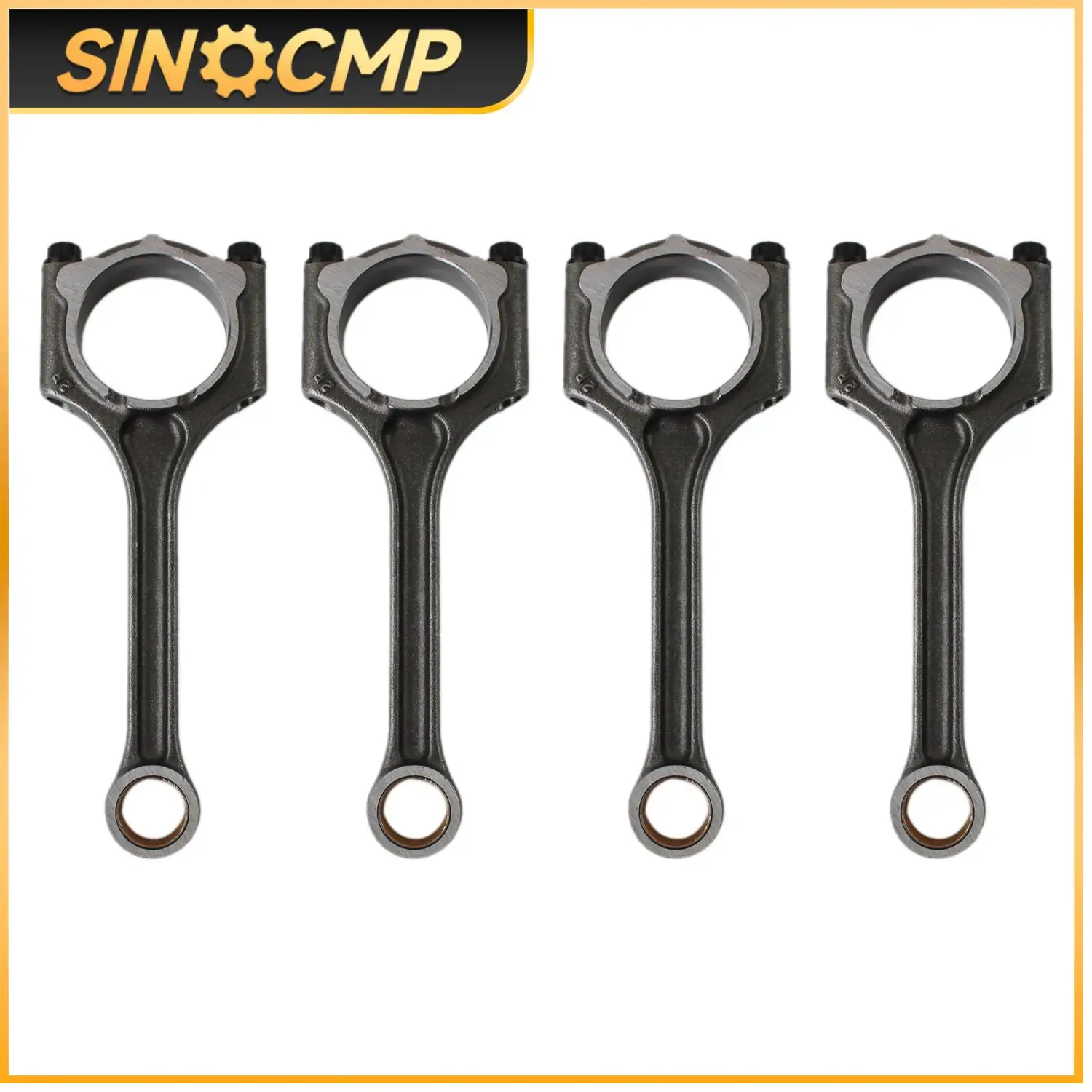 4PCS OEM Connecting Rod 23510-2E001 23510-2E41 23510-2E400 For 2013-2018 Hyundai 2012-2019 Kia 2.0L Auto Replacement Parts