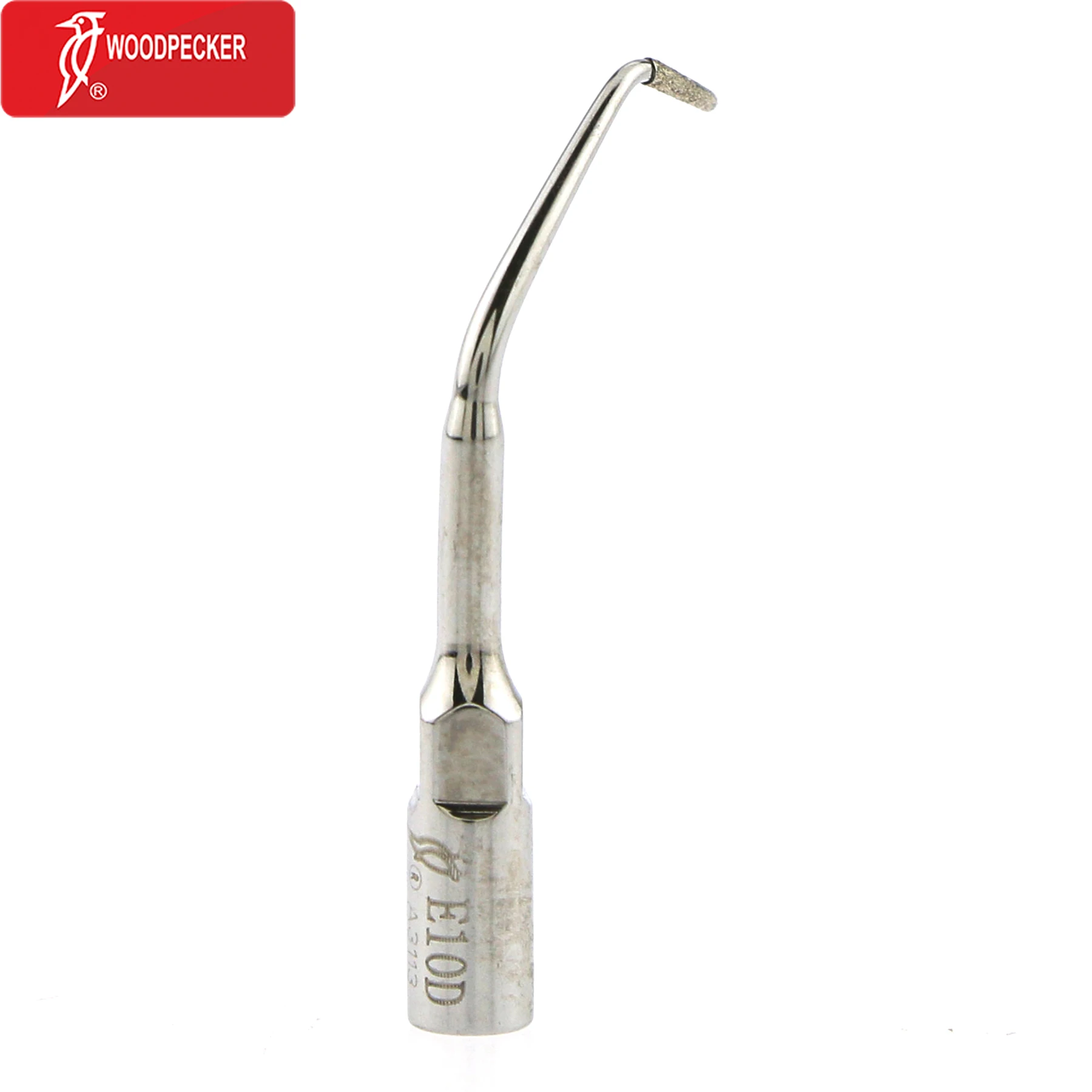 WOODPECKER Dental Ultrasonic Diamond coated Tips E10D Compatible Fit EMS Handpiece