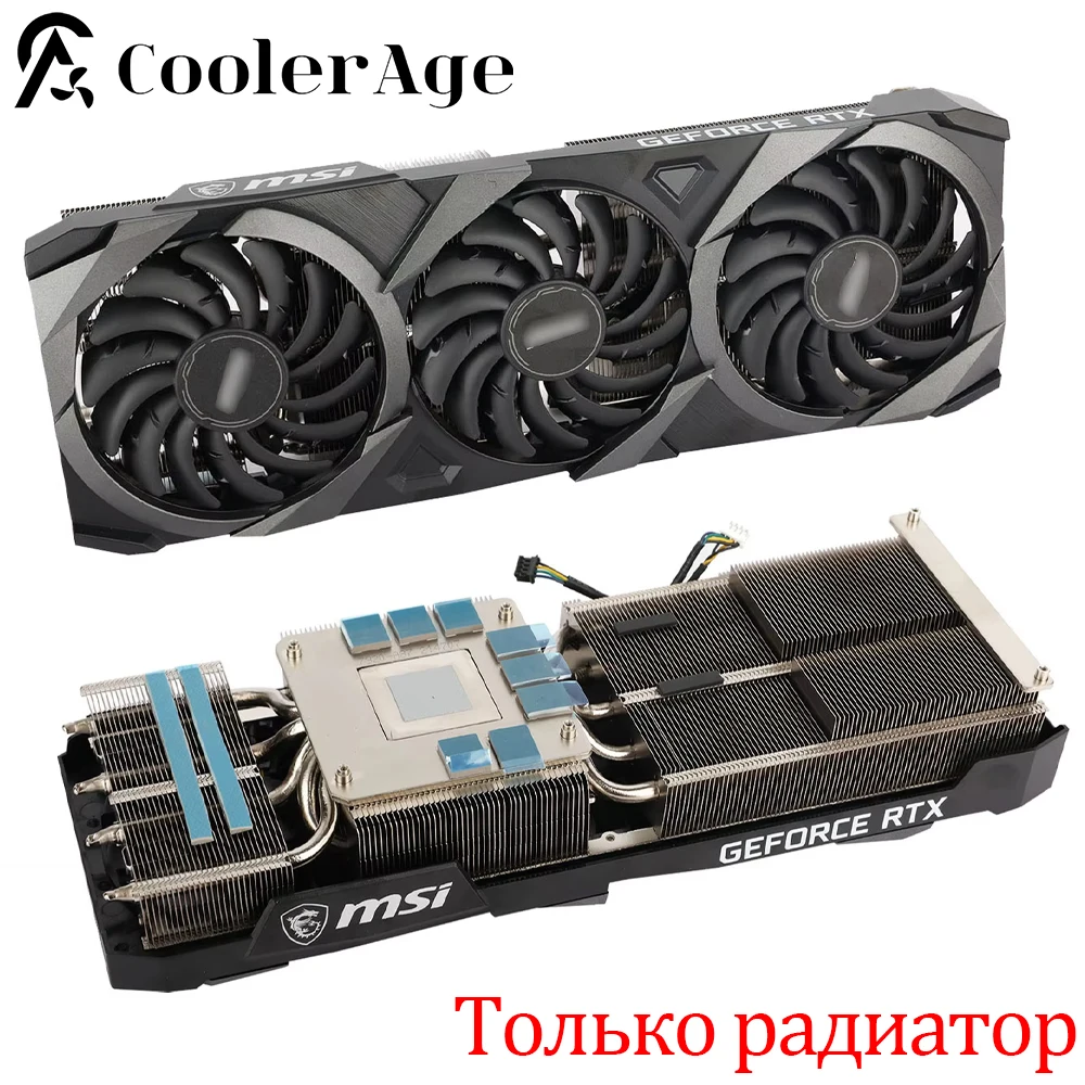 

New Original RTX3070Ti Video Card Heatsink For MSI RTX 3070 Ti Ventus 3 X Graphics Card Cooling Heat Sink