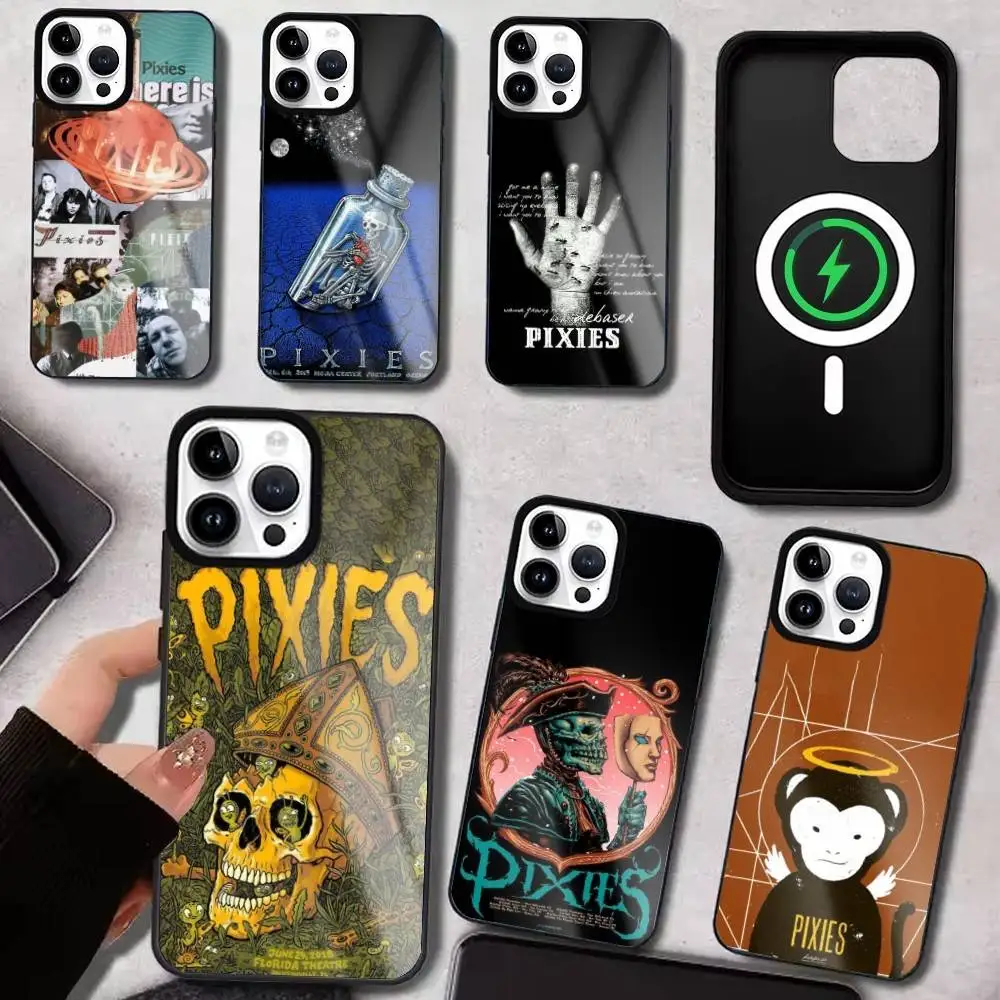 

P-Pixies D-Doolittle Phone Case For iPhone17,16,15,14,13,12,11 Plus,Pro Max Magnetic For Magsafe Wireless Charging