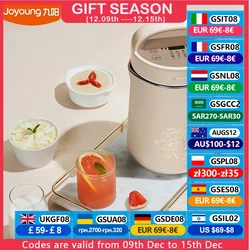 Joyoung Filter Free Soy Milk Machine DJ16G-D210 Stainless Steel 1.6L Electric Blender For Home Kitchen High Speed Stirring Mixer