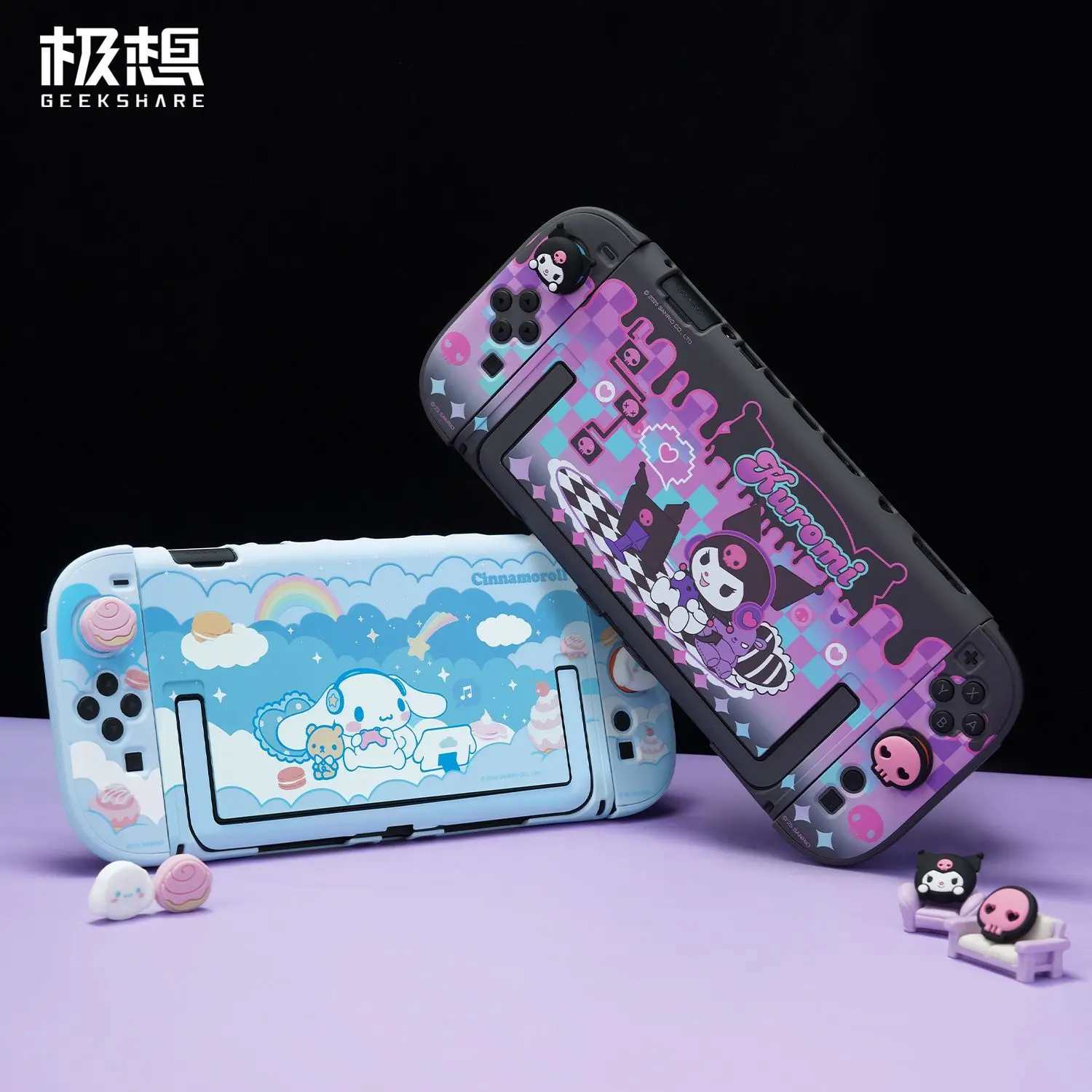 For Switch2 Protective Case Hard Shell Sanrio for Oled Protective Cover Ns2 Generation Kurome Accessories Send To Friends Lovely