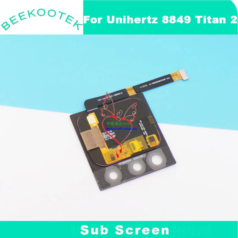 New Original 8849  Unihertz Titan 2 Screen Sub Screen Back Small Screen For Unihertz Titan 2 Smart Phone