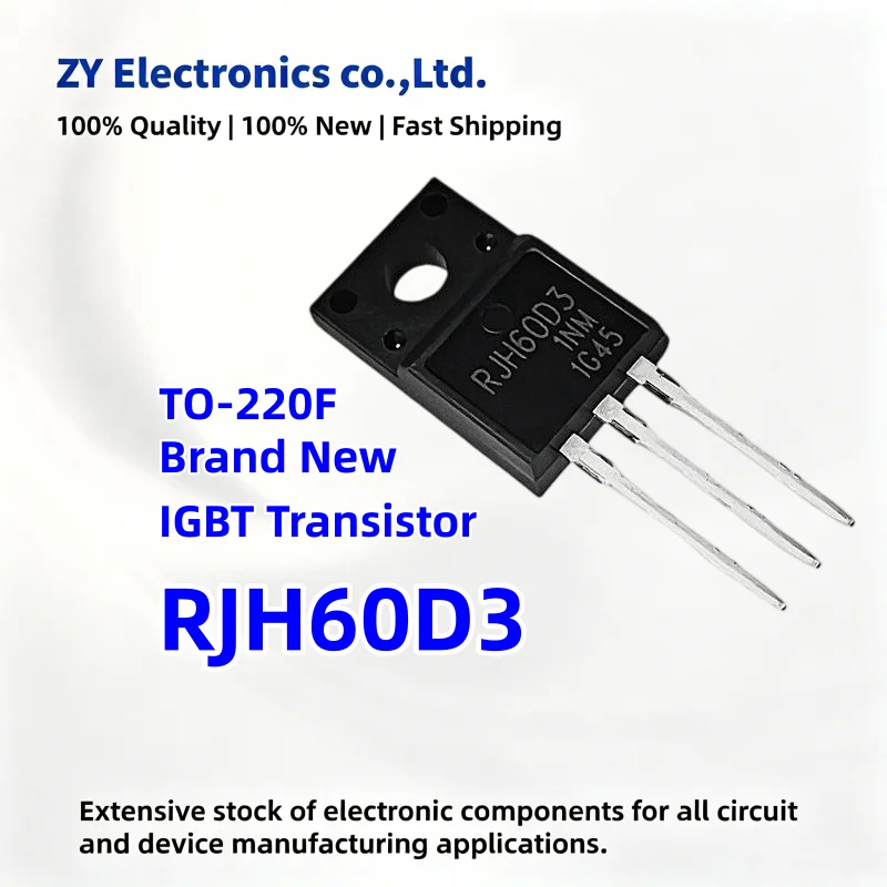 10-20-30PCS New RJH60D3 TO-220F IGBT Power Transistor Frequency converter