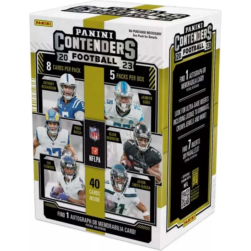 

2023 Panini Contenders Football 5-Pack Blaster Box Fast Shipping