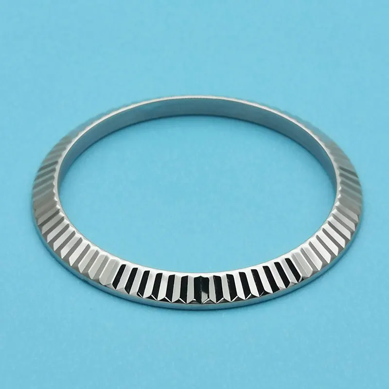 

904L Stainless Steel Fluted Watch Bezel For RLX 36MM DJ Datejust 116234 126234 126200 116200, Watch Accessories
