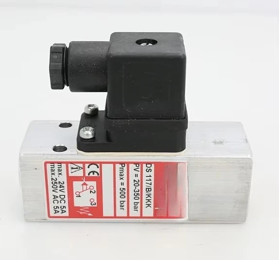Hydrostar DS117/B/V3/KKK DS117/B/KKK Pressure relay switch Witten-Germany PV=20-350bar Pmax=500bar