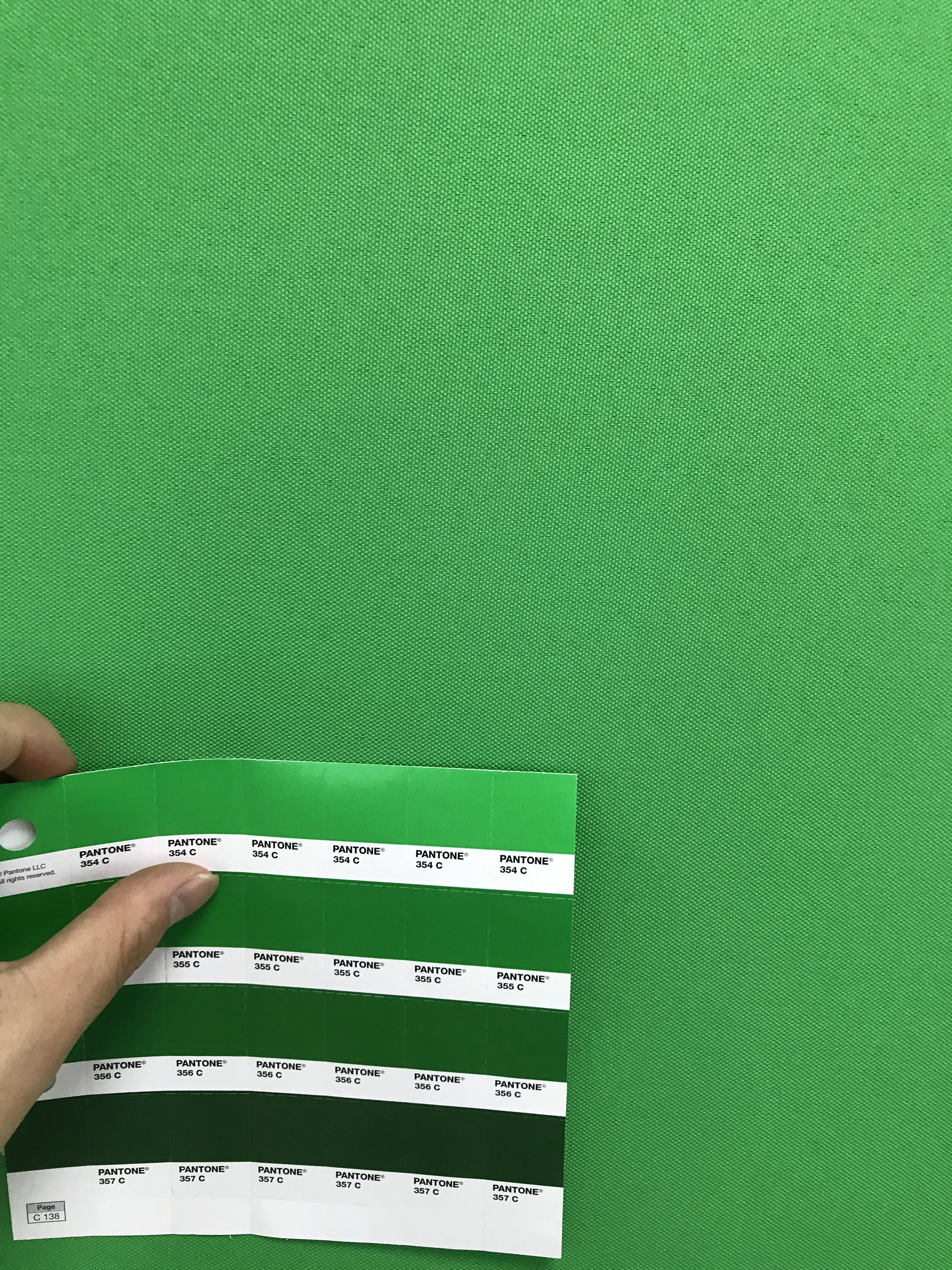 Tragbarer zusammen klappbarer knitter freier Chroma Key Hintergrund Green Screen Hintergrund