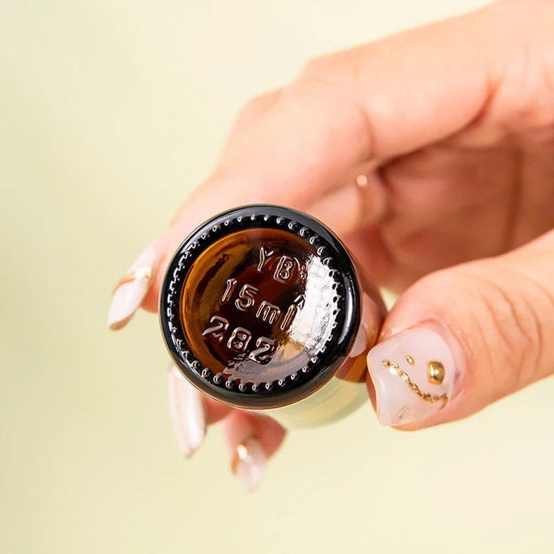 زجاجات قطارة بمقياس ، قطرة عين كاشف ، زجاج برّاق ، زجاجة ماصات سائلة للعلاج بالروائح العطرية ، زجاجات سفر قابلة لإعادة الملء ، 5-4.5 #5