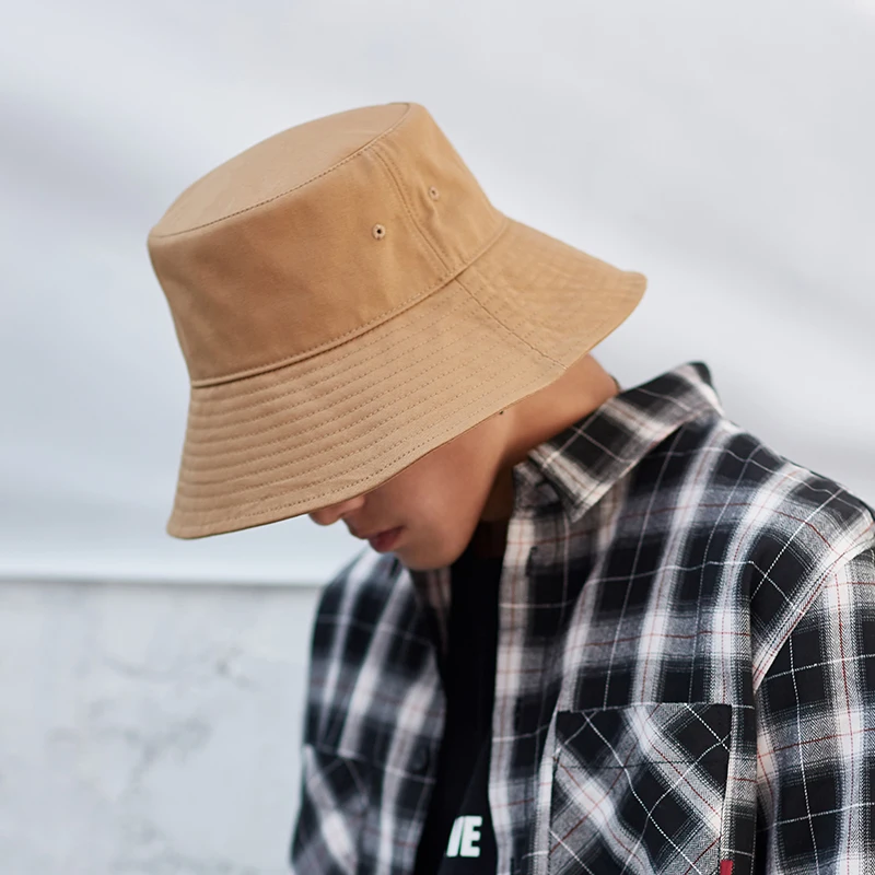 Eimerhut mit großem Kopf und Buchstaben für Männer und Frauen, XL, große Hip-Hop-Kappe, Fischerhut, Sommer-Sonnenhut, Übergröße, Panama – Detail 12