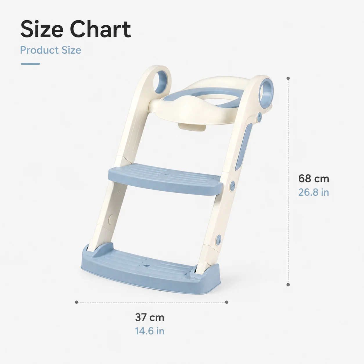 Baby Toilet Trainer Toilet Seat Ladder Step Stool Foldable Potty Seat Kids Bathroom Adjustable Anti Slip Portable Travel Set