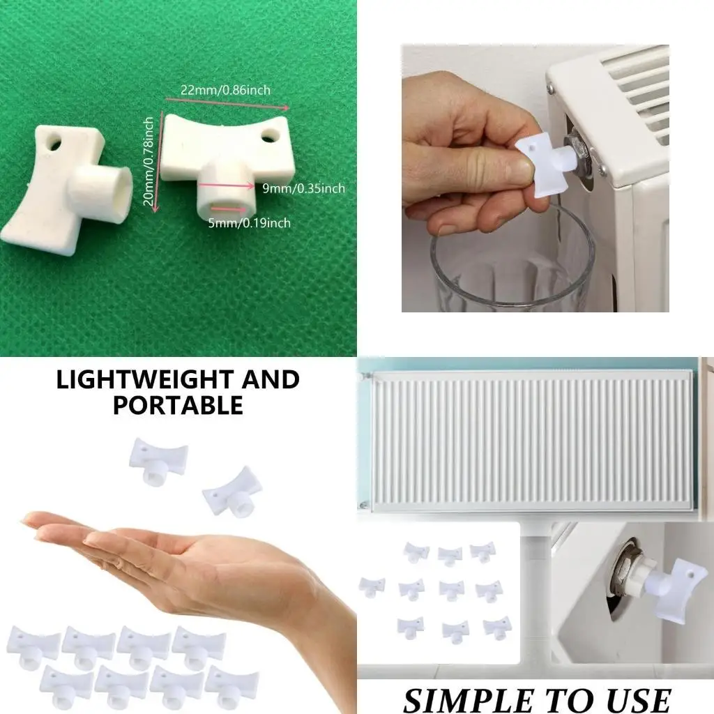 

652F Pack of 10 Practical Radiators Vent for Residential and Commercial Use