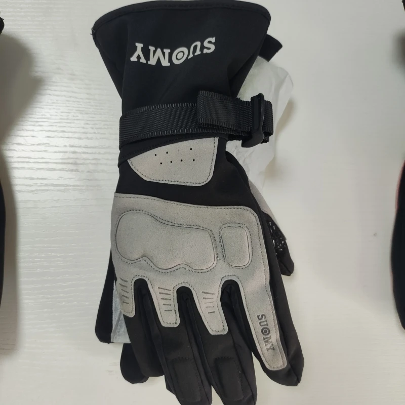

SUOMY Winter Warm Motorcycle Riding Gloves Man Women Touchscreen Motocross Gloves Outdoor Wind Waterproof Anti-fall Moto Gloves
